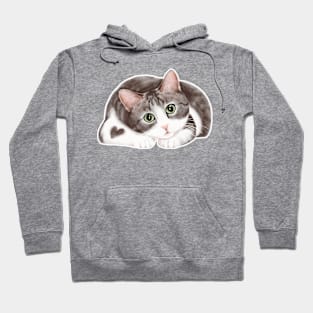 Intense Kitty Hoodie